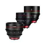 Canon CN-E EF Mount Prime Lens Bundle with Peli Case including 35, 50, and 135mm 4K digital cinema lenses - CN-E35mm, CN-E50mm, CN-E135mm (9139B011AA) Canon CN-E EF Mount Prime Lens Bundle with Peli Case including 35, 50, and 135mm 4K digital cinema lenses - CN-E35mm, CN-E50mm, CN-E135mm (9139B011AA)